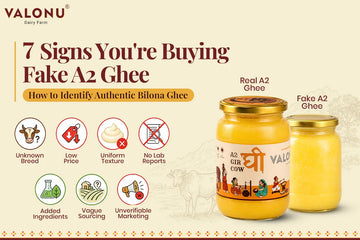 7 Signs You're Buying Fake A2 Ghee(How to Identify Authentic Bilona Ghee)