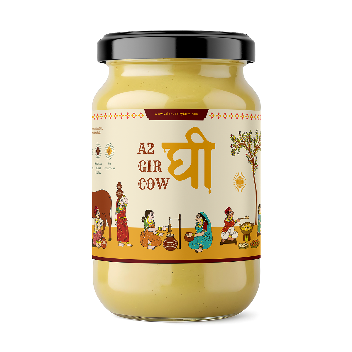 A2 Ghee - Pure Desi Ghee From Gir Cows