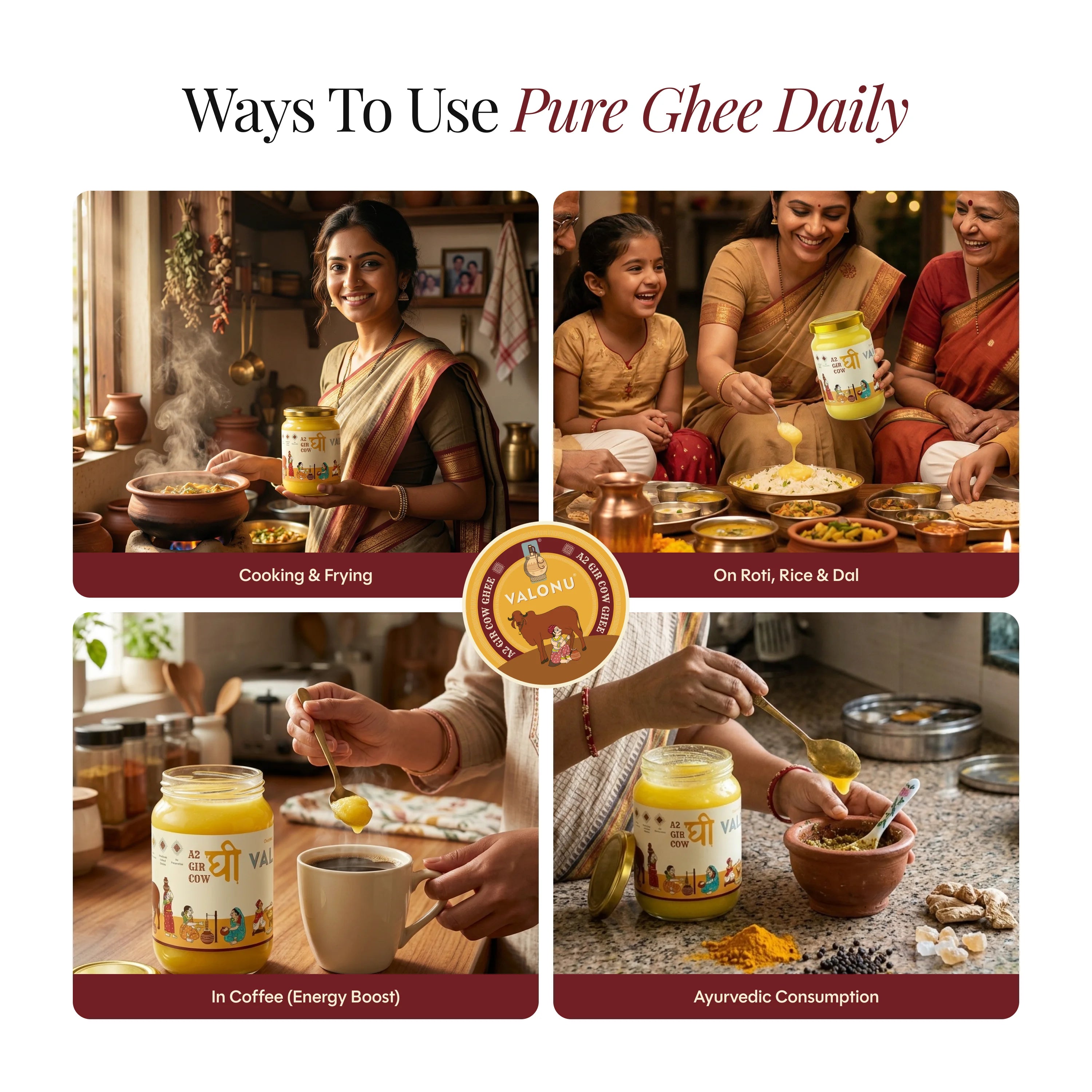 Valonu A2 Cow Ghee