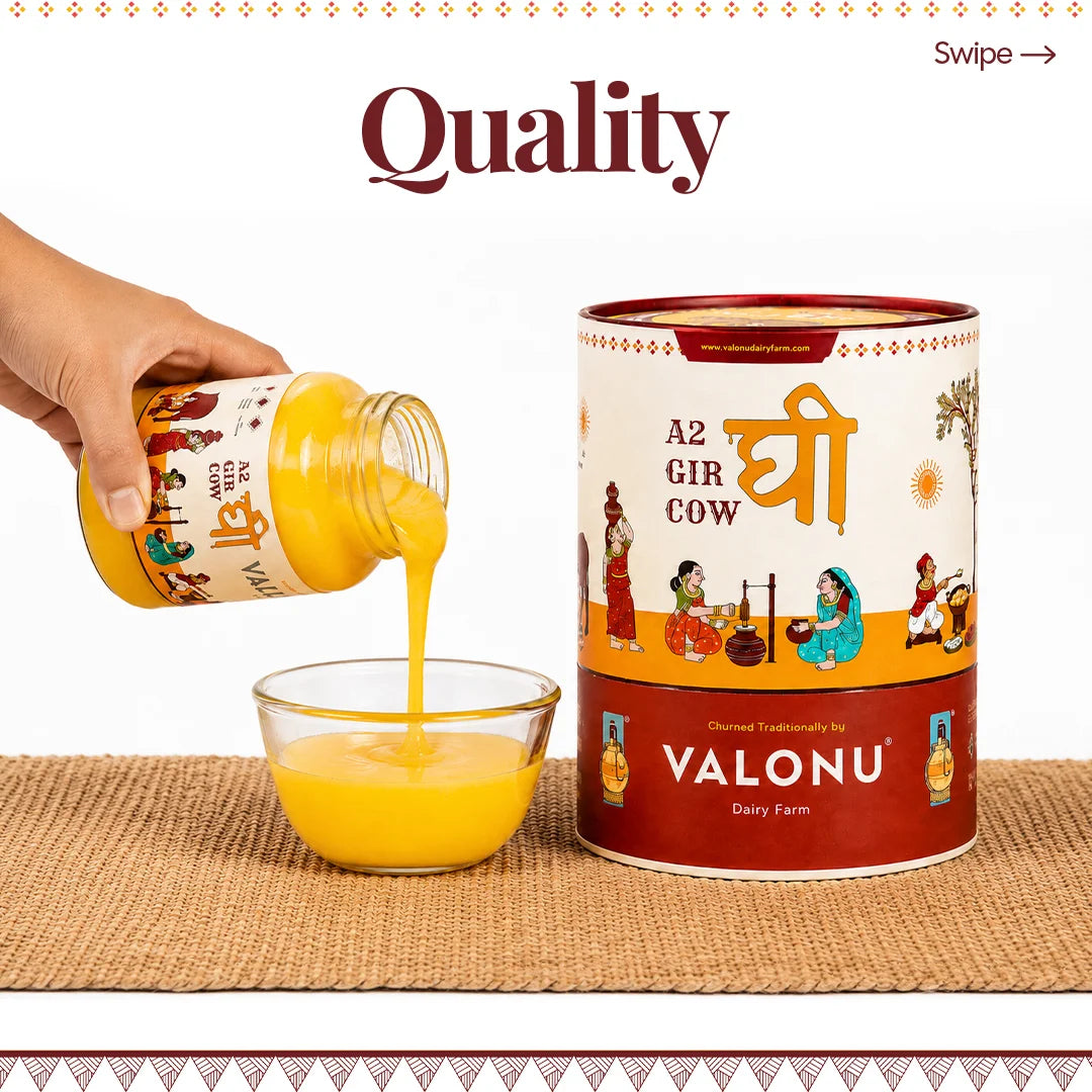 A2 Gir Cow Ghee | Pure & Organic (Vedic Bilona Method)