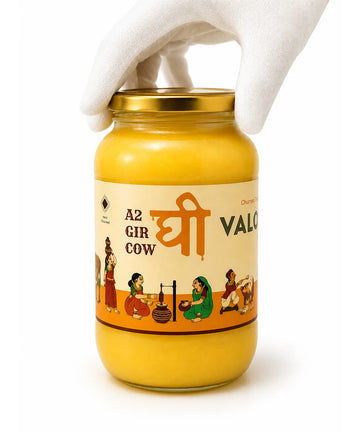 100 percent hygienic and touch-free handling of organic A2 ghee