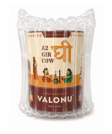 Royal heritage gift cylinder with traditional Pichwai art for A2 desi ghee